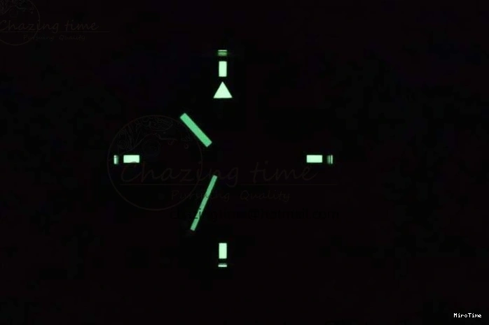 MIROTIME 0126 FastDry Mark XVIII “TRIBUTE TO MARK XI” IW327007 M+F 1:1 Best Edition Black Dial on Green Nylon Strap A 7050